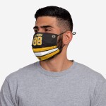 FOCO Rouška Boston Bruins David Pastrnak 88 Adjustable face cover