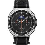 Spigen Fabric Band (hook-and-loop) pro Samsung Galaxy Watch 8 46mm/44mm/40mm černá (AMP10153)