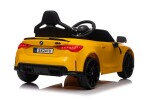 Mamido Elektrické autíčko BMW M4 12V žluté