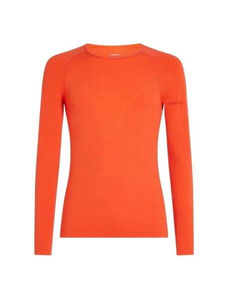ICEBREAKER Mens 260 Zoneknit Seamless LS Crewe, Fervid (vzorek) velikost: M