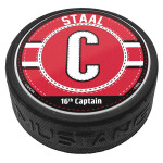 Mustang Puk Carolina Hurricanes NHL Captain Jersey Stitch - Eric Staal