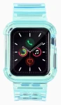 Hurtel Case Strap modrá / Kryt s řemínkem / Apple Watch 40 mm / Silikonový