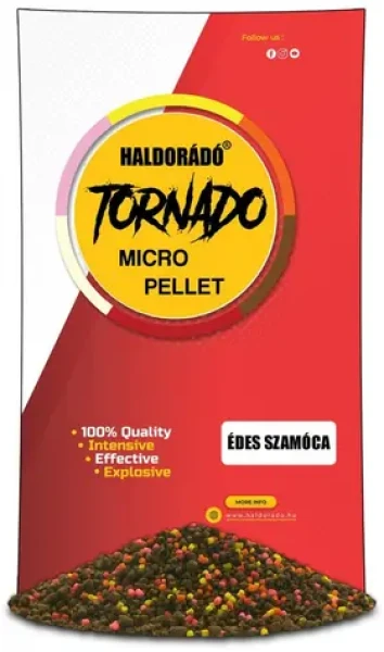 Haldorádó Pelety Tornado Micro Pellets 400g 2mm Sladká jahoda (HD23750)