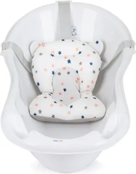 CHIPOLINO Koupací podložka Multi Stars White (MBMUL0243SW)