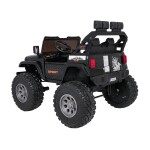 Mamido Elektrické autíčko Extreme Sport 4x4 s proměnlivou velikostí černé