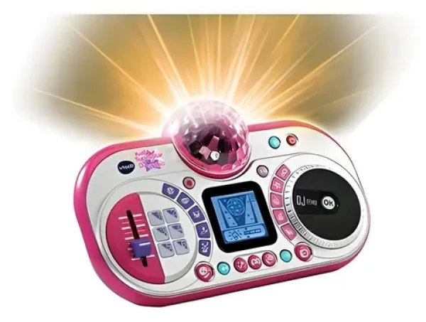 VTECH Kidi Super Star DJ Studio 80-531704 černá/růžová