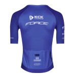 Dres FORCE SCRIPT TEAM krátký rukáv, modrý (Barva modrá, velikost S)