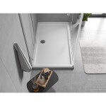MEXEN - Flow sprchová vanička obdélníková slim 75 x 150, bílá lesk 46R107515