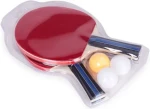ECOTOYS Sada na stolní tenis / 2 pálky / 3 míčky (AL-304)