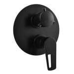 SLEZAK-RAV - Vodovodní baterie sprchová vestavěná COLORADO černá matná, Barva: černá matná CO286KCMAT