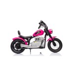 Mamido Elektrická motorka SPEED Power růžová
