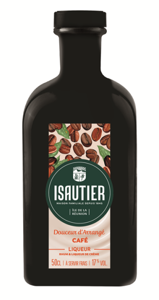 Isautier Arrangé Café Cream Liqueur 17% 0,5 l (holá láhev)