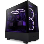 NZXT H5 Elite edition černá / E-ATX / 1x USB 3.2 + 1x USB-C 3.2 / 3.5mm Jack / 3 x 120 mm (2xRGB) (CC-H51EB-01)