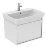 Ideal Standard Skříňka pod umyvadlo Cube 65 cm, 58x41x40 cm, lesklá bílá/bilá mat E0847B2