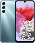 SAMSUNG Galaxy M34 6+128GB světle modrá / EU distribuce / 6.5" / 128GB / Android 14 (SM-M346BZBFXEO)