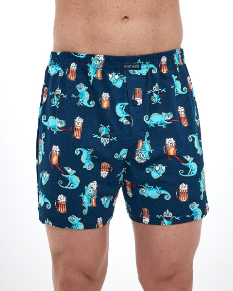 Boxerky Cornette Classic 001/175 S-2XL tmavě modrá XL