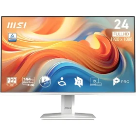 23.8" MSI PRO MP243W E14 bílá / Monitor / IPS / Full HD / 144Hz / VESA (PRO MP243W E14)