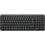 Logitech K250 CZ/SK černá / klávesnice / bezdrátová / BT (920-013457)