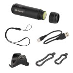 Světlo přední FORCE PEN 2.0 700LM USB, černé