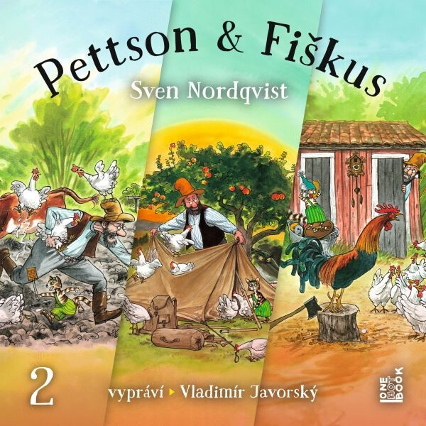 Dobrodružství kocoura Fiškuse a dědy Pettsona 2 - Sven Nordqvist - audiokniha