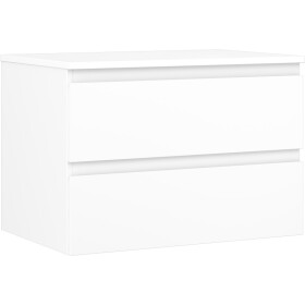 MEXEN/S - Orio koupelnová skříňka pod umyvadlo 70 cm s deskou, 2 zásuvky, bílá mat 91A10-07047-2-BFFC01