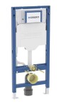 GEBERIT - Duofix Set předstěnové instalace, klozetu D-Code a sedátka softclose, tlačítko Sigma50, alpská bílá SANI11CP3107