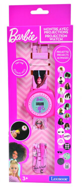Lexibook digitální promítací hodinky Barbie s 20 obrázky - Alltoys Lexibook