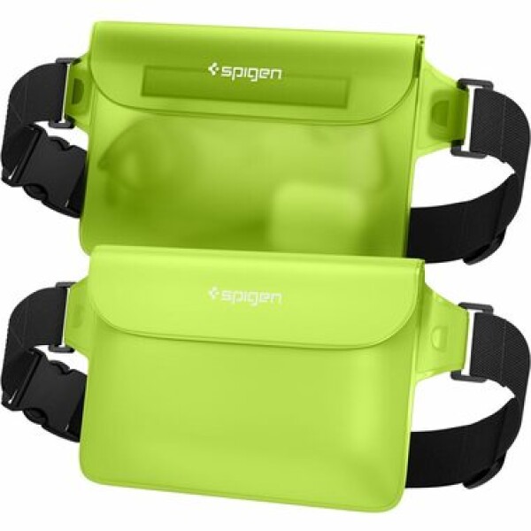 Pouzdro Spigen Universal Waterproof A620 Case & Waist Bag Cactus zelené