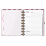 Busy B Kroužkový plánovací diář To Do A5 Stripe 2026, růžová barva, papír