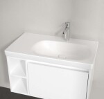 VILLEROY & BOCH - Skyla Umyvadlo 80x46 cm, bez přepadu, otvor pro baterii, alpská bílá 5A52R201