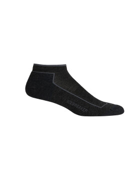 Pánské merino ponožky ICEBREAKER Mens Hike_Cool-Lite Low Cut, Jet Hthr velikost: 39-41,5 (S)