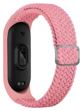 Beline Nylon růžová / Řemínek / nylonový / pro Xiaomi Mi Band 8, 9, 10