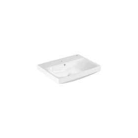 GROHE - Euro Ceramic Umyvadlo 60x47 cm, s přepadem, otvor pro baterii, alpská bílá 102415SH00