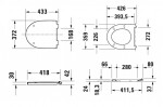 Duravit No.1 WC sedátko, SoftClose, bílá 0026190000