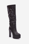 Kozačky na podpatku model 204663 Step in style 39
