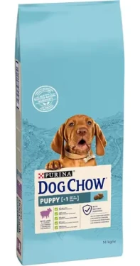 Purina Dog Chow Puppy Jehněčí 14 kg / Krmivo pro štěňata / od 6 týdnů do 2 let (7613034487872)