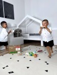 Mamido Montessori Hudební box XXL 4v1 13ks Xylofon Tamburína Harmonika děti 1-2 roky