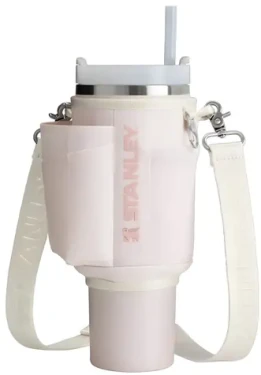Stanley Carry All taška na termohrnek Quencher 1,18 l Rose Quartz / Taška / s popruhem (10-13090-012)