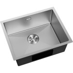 MEXEN - Trixo ocelový dřez 1-bowl 540 x 440 mm, nerez 6414541000-01