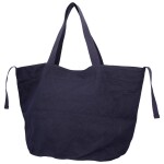 Trendy textilní dámská kabelka na rameno Bellinda, tmavě modrá