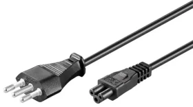 MicroConnect Power Cord Italy typ L - C5 1.8m černá (PE100818)