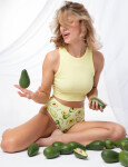 Julimex Avocado Simple Brasil Maxi kalhotky S-2XL avokádo L