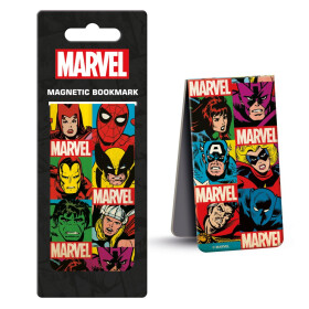 Magnetická záložka Marvel Retro Grid - EPEE