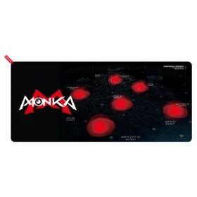 Marvo MONKA Loop černo-červená / herní podložka pod myš / 900 x 400 x 4 mm (G50)