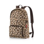 Skládací batoh Reisenthel Mini Maxi Rucksack Leo macchiato