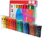 Marabu Marabu, 121000201, sada akrylových barev, 36 ml, basic, 18 ks