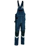 Pracovní kalhoty s laclem COFRA DORSET modrá velikost 50 (CADORSET_02_50-B)