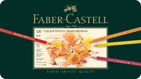 Faber-Castell 110011 Polychromos 120 ks, Umělecké pastelky nejvyšší kvality