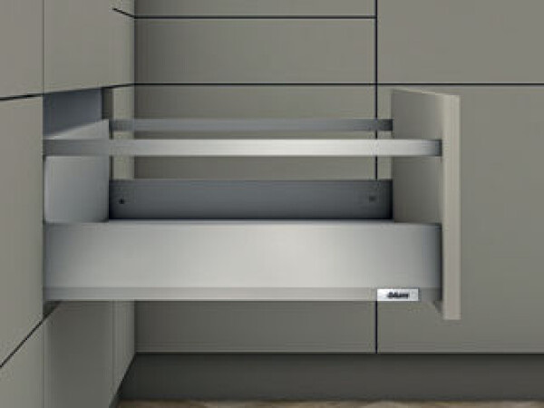 Blum K-BLUM Merivobox E 550 mm, 40 kg, Indium šedá :: vnitřní, sklo (485697)