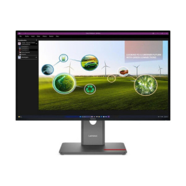 LENOVO LCD P27Q-40 - 27",IPS,matný,16:9,2560x1440,178/178,4ms,350cd/m2,1500:1,HDMI,DP,USB-C,USB Hub,VESA,Pivot EDF_805631